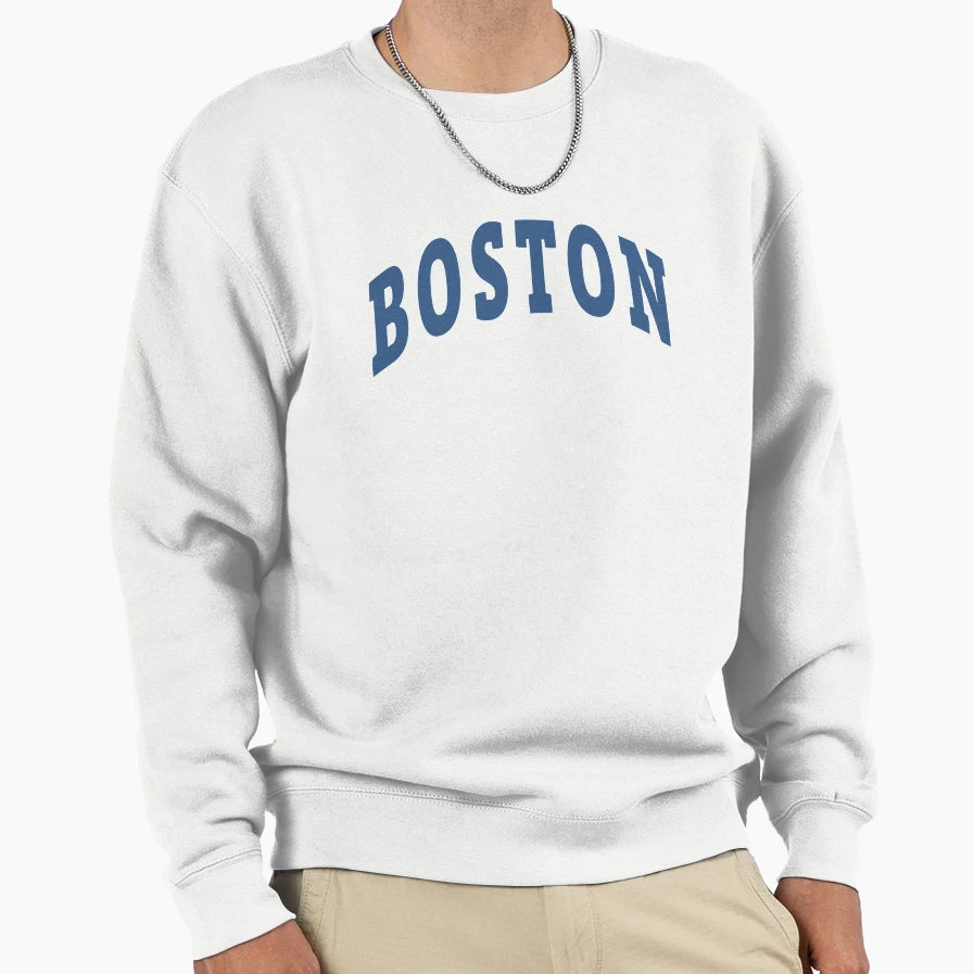 Boston Capital Sweatshirt - Aesthetic Graphic for Adults - T-Shirt, Sweatshirt, Hoodie
