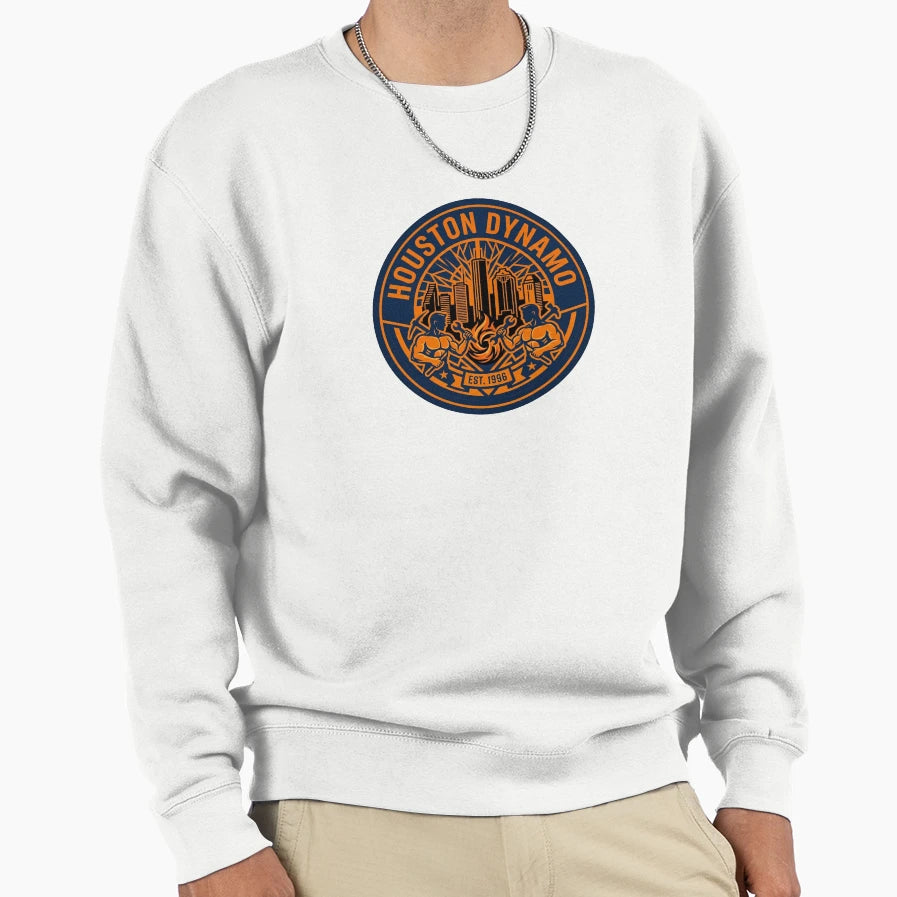 Houston Dynamo Sweatshirt - Custom Art Print Unisex - T-Shirt, Sweatshirt, Hoodie