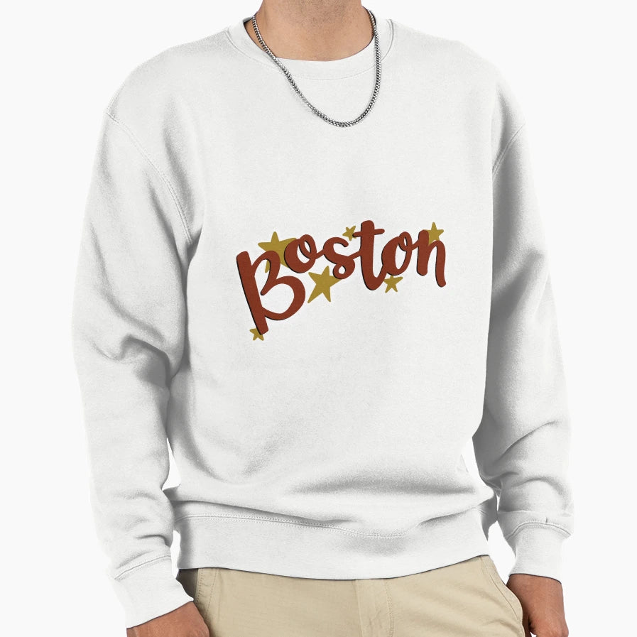 Boston Sweatshirt - Aesthetic Graphic Unisex - T-Shirt, Sweatshirt, Hoodie