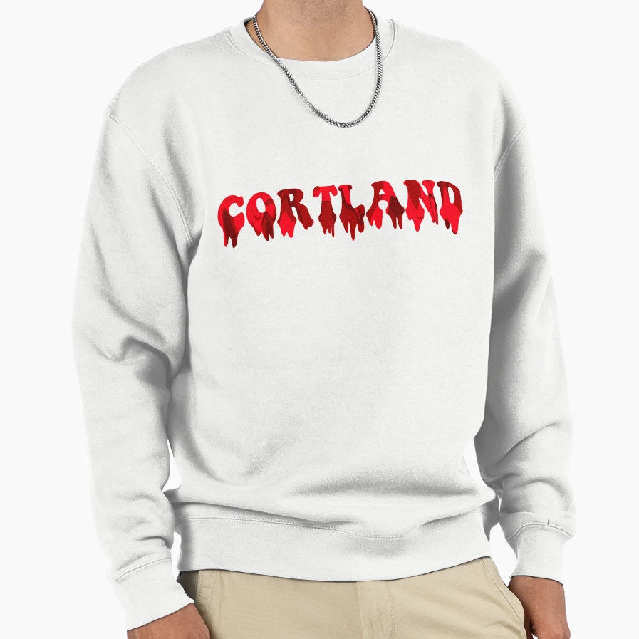 Drippy Cortland Sweatshirt - Custom Art Print Men Women - T-Shirt, Sweatshirt, Hoodie