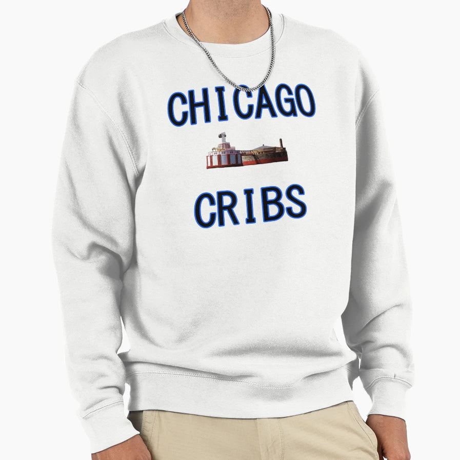 Chicago Cribs Sweatshirt - Novelty Apparel Unisex - T-Shirt, Sweatshirt, Hoodie