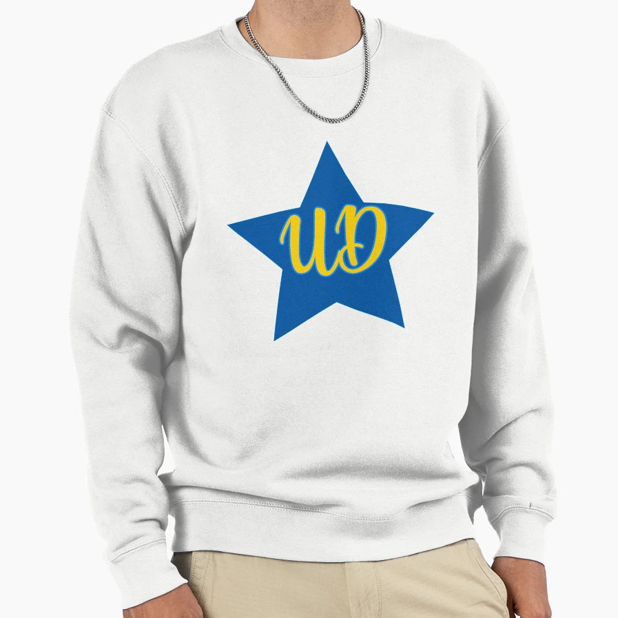 Ude Star Sweatshirt - Aesthetic Graphic Men Women - T-Shirt, Sweatshirt, Hoodie