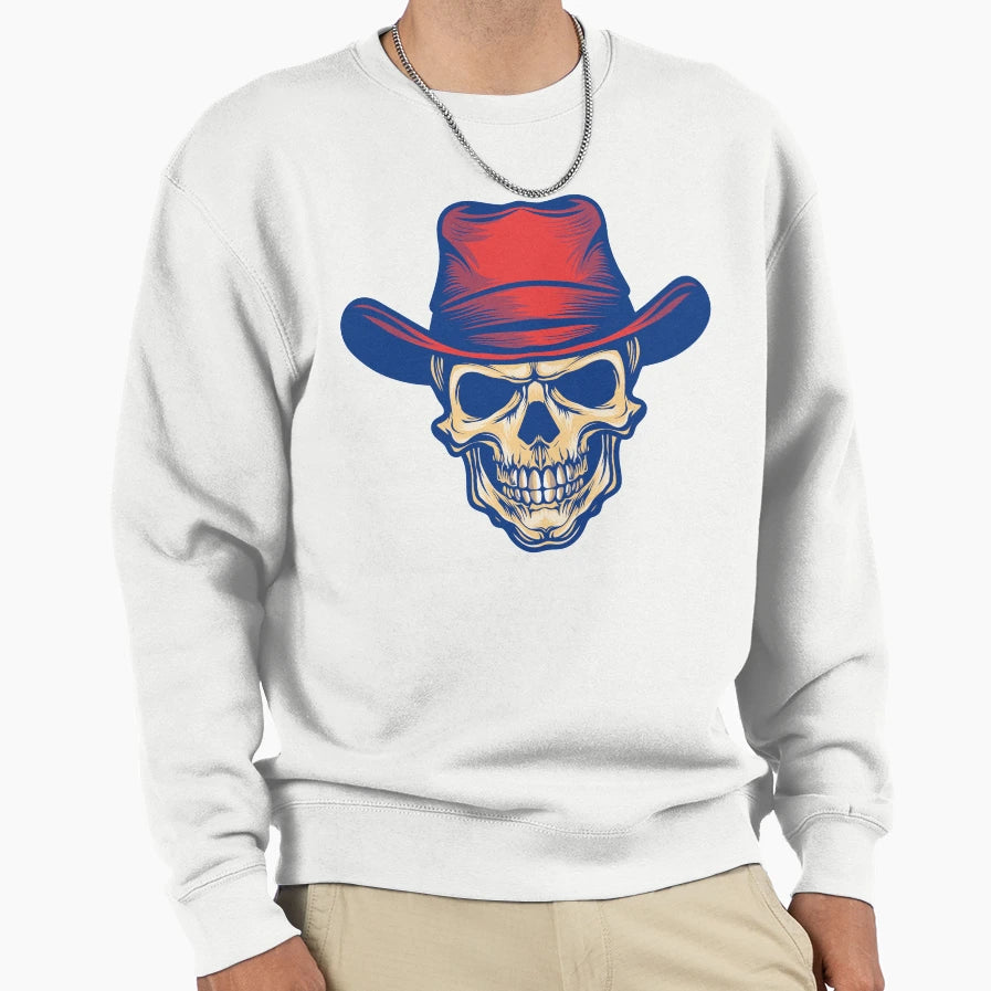 Skull Mafia Sweatshirt - Graphic Print for Adults - T-Shirt, Sweatshirt, Hoodie