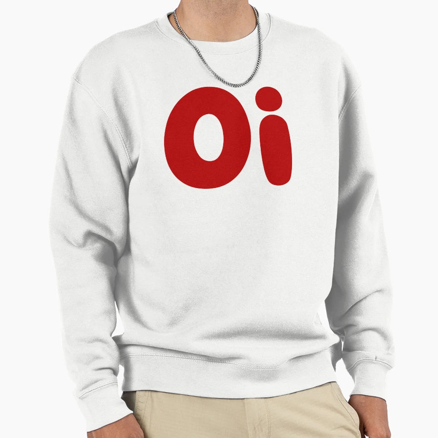 Oi Red Sweatshirt - Fun Novelty Design Men Women - T-Shirt, Sweatshirt, Hoodie