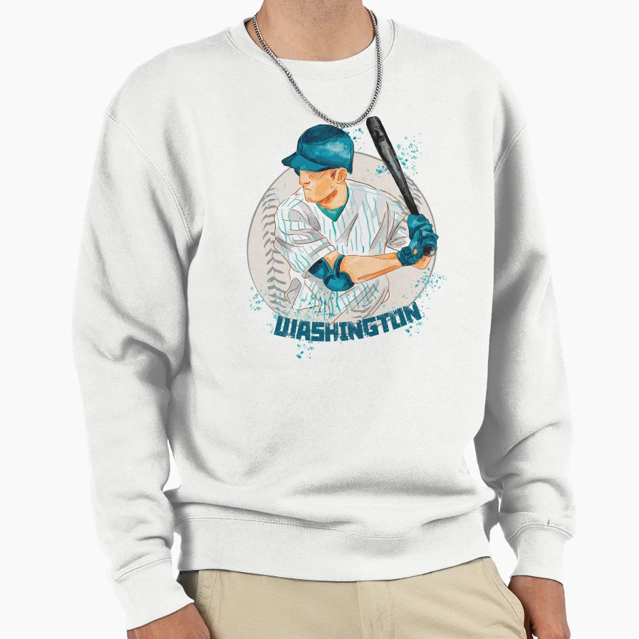 Washington Dc Skyline Art Sweatshirt - Unique Graphic Unisex - T-Shirt, Sweatshirt, Hoodie