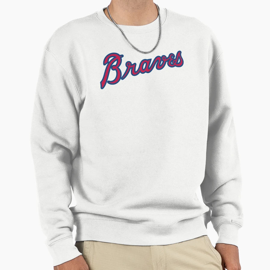 Braves Atalanta Sweatshirt - Fun Novelty Design for Adults - T-Shirt, Sweatshirt, Hoodie