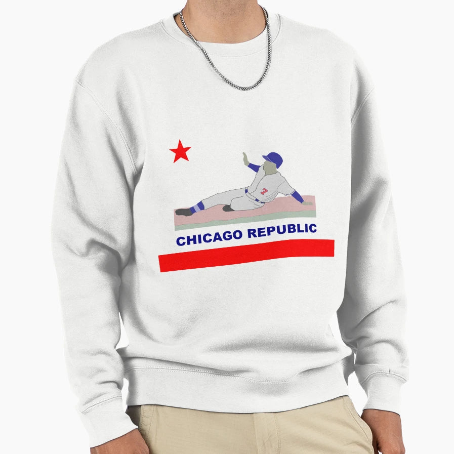 Chicago Republic Sweatshirt - Custom Art Print Unisex - T-Shirt, Sweatshirt, Hoodie