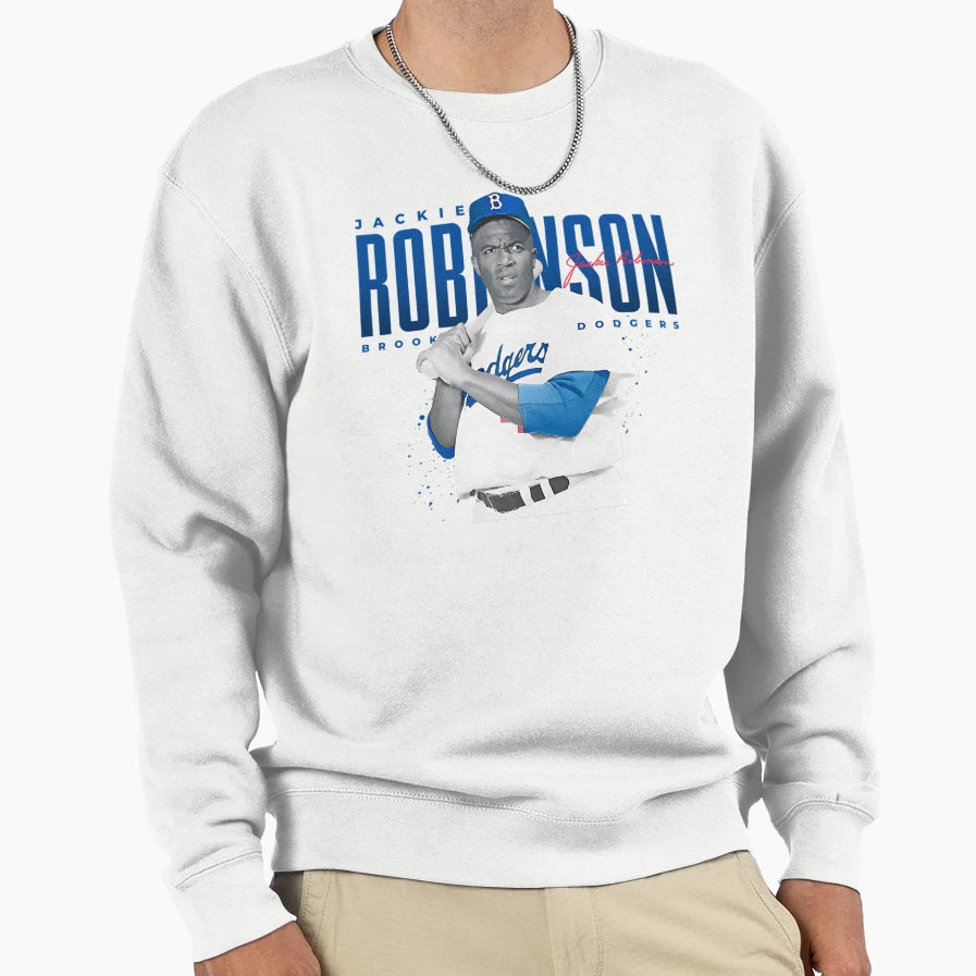 Jackie Robinson Sweatshirt - Novelty Apparel Men Women - T-Shirt, Sweatshirt, Hoodie