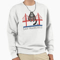 San Francisco Cat Sweatshirt - Casual Everyday Wear for Adults - T-Shirt, Sweatshirt, Hoodie