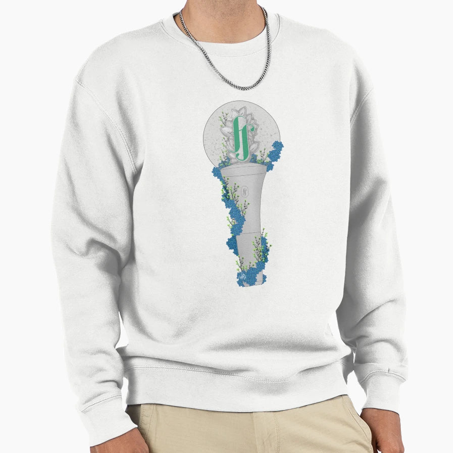 Forestellafloral Lightstick Kpop Sweatshirt - Custom Art Print for Adults - T-Shirt, Sweatshirt, Hoodie
