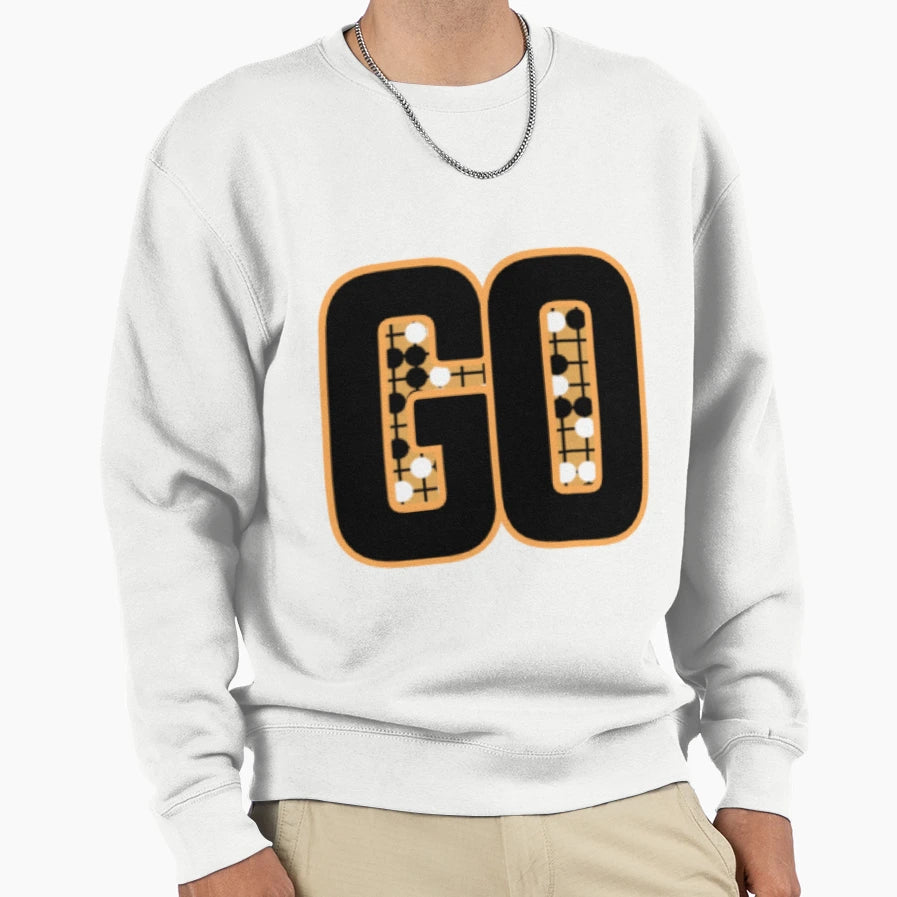 Go Board Game Baduk Sweatshirt - Aesthetic Graphic Unisex - T-Shirt, Sweatshirt, Hoodie