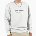 San Diego California Coordinates Sweatshirt - Novelty Apparel Unisex - T-Shirt, Sweatshirt, Hoodie