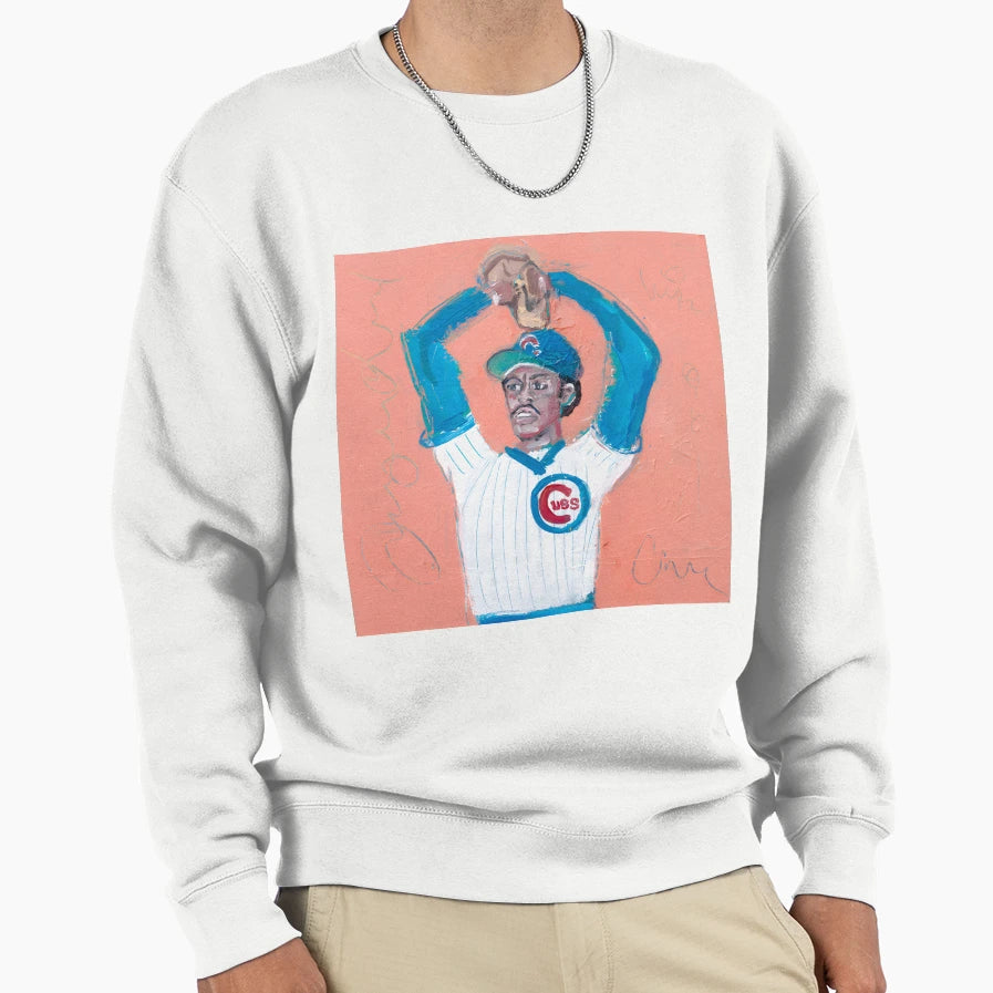 Baseball Pitcher Art Fergie Sweatshirt - Fun Novelty Design for Adults - T-Shirt, Sweatshirt, Hoodie