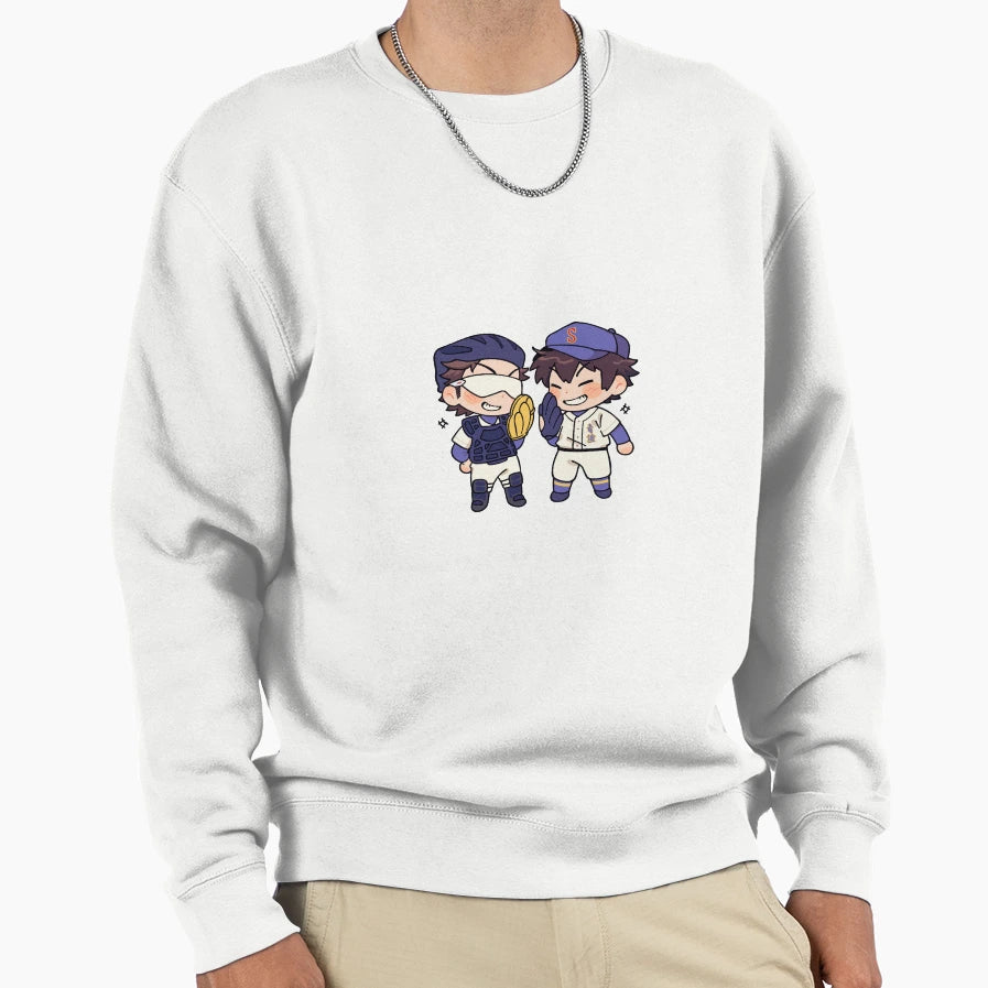 Miyuki And Sawamura Sweatshirt - Aesthetic Graphic Men Women - T-Shirt, Sweatshirt, Hoodie