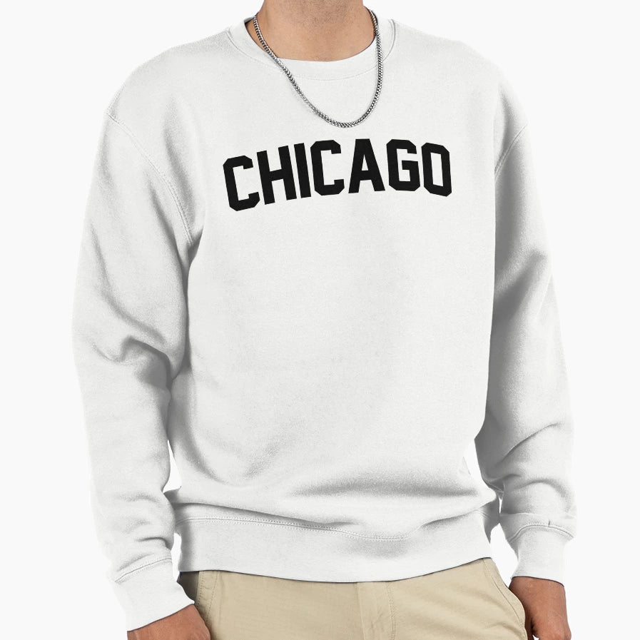 Chicago Sweatshirt - Aesthetic Graphic for Adults - T-Shirt, Sweatshirt, Hoodie