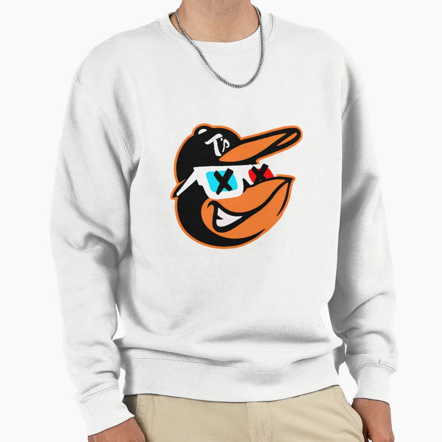 3D T Bird Baltimore Sweatshirt - Unique Graphic Men Women - T-Shirt, Sweatshirt, Hoodie