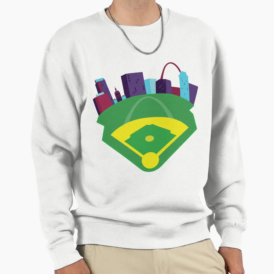 Busch Stadium Sweatshirt - Unique Graphic for Adults - T-Shirt, Sweatshirt, Hoodie