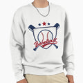 Baseball Sweatshirt - Custom Art Print Men Women - T-Shirt, Sweatshirt, Hoodie