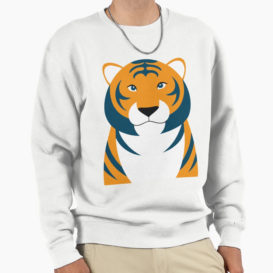 Tigers Muzzle Sweatshirt - Streetwear Style Men Women - T-Shirt, Sweatshirt, Hoodie
