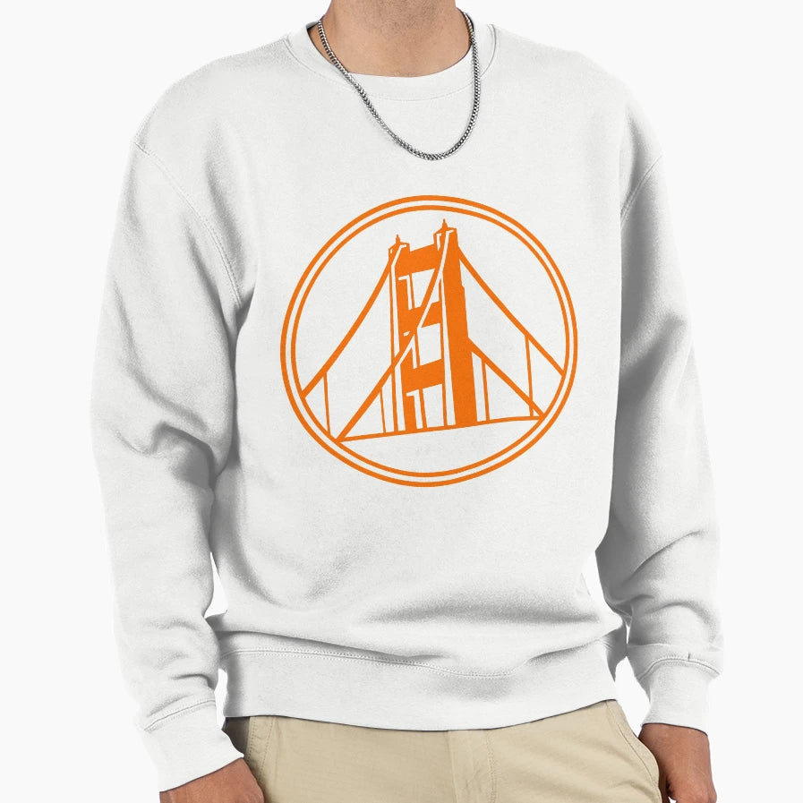Golden Gate Golden State Sweatshirt - Casual Everyday Wear Men Women - T-Shirt, Sweatshirt, Hoodie