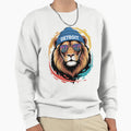 Detroit Lions Head Sweatshirt - Graphic Print Unisex - T-Shirt, Sweatshirt, Hoodie