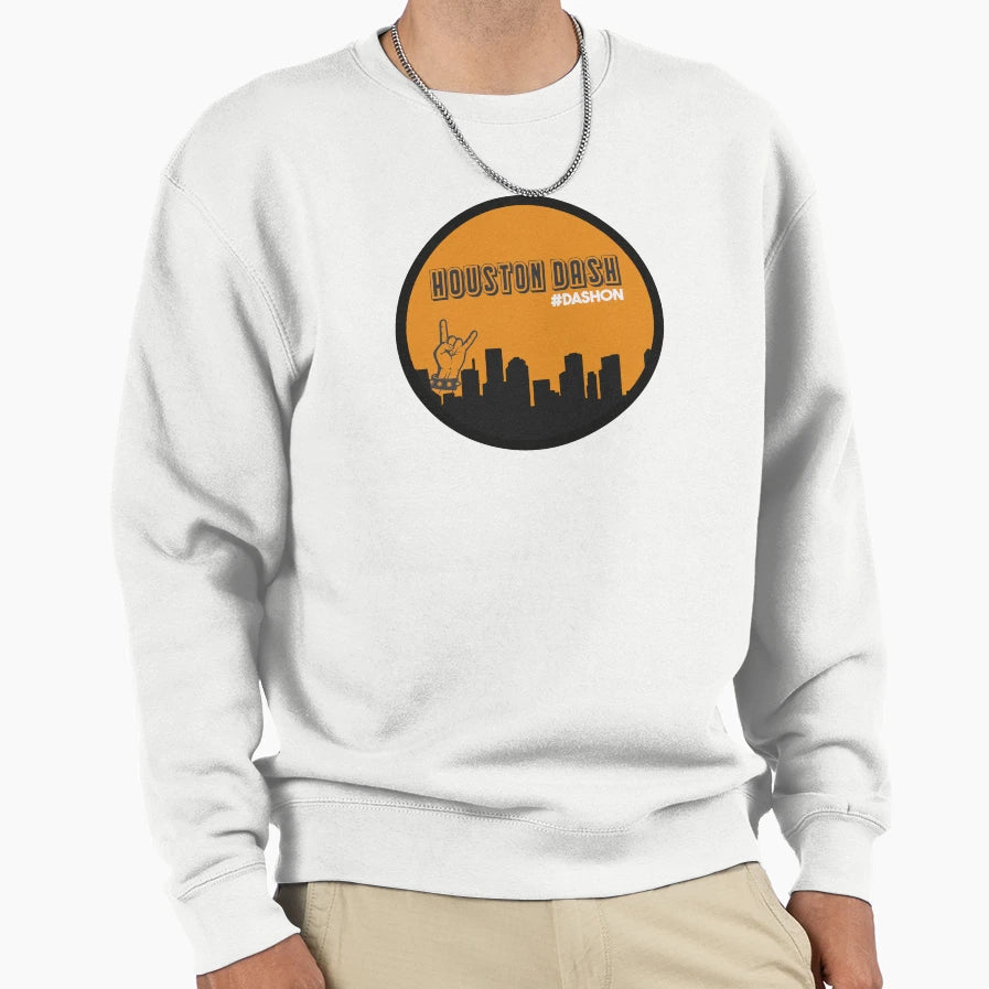 Houston Dash Hid Sweatshirt - Fun Novelty Design for Adults - T-Shirt, Sweatshirt, Hoodie