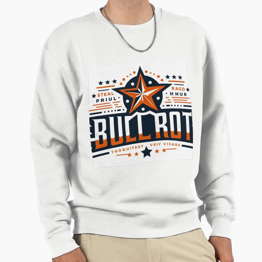 Bullrot Wear Sweatshirt - Minimalist Print Men Women - T-Shirt, Sweatshirt, Hoodie