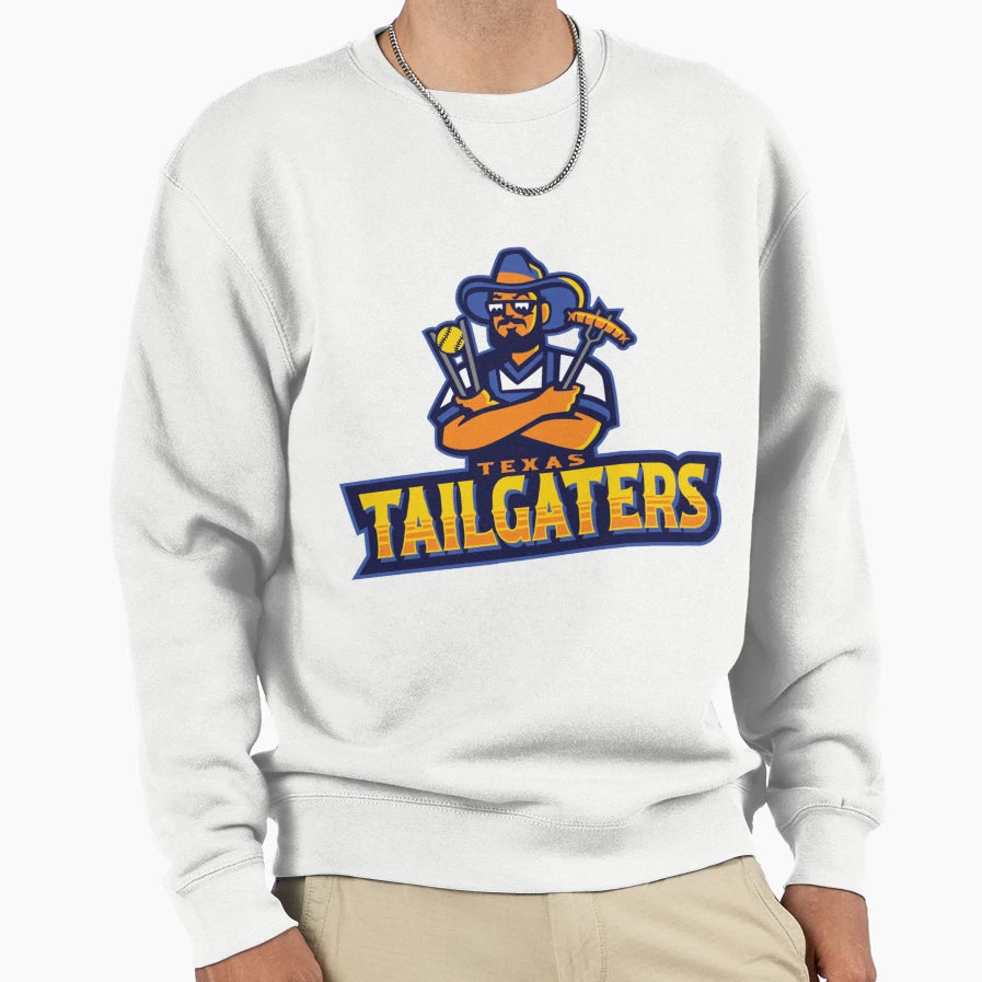 Texas Tailgaters Bbq And Sports Sweatshirt - Streetwear Style for Adults - T-Shirt, Sweatshirt, Hoodie