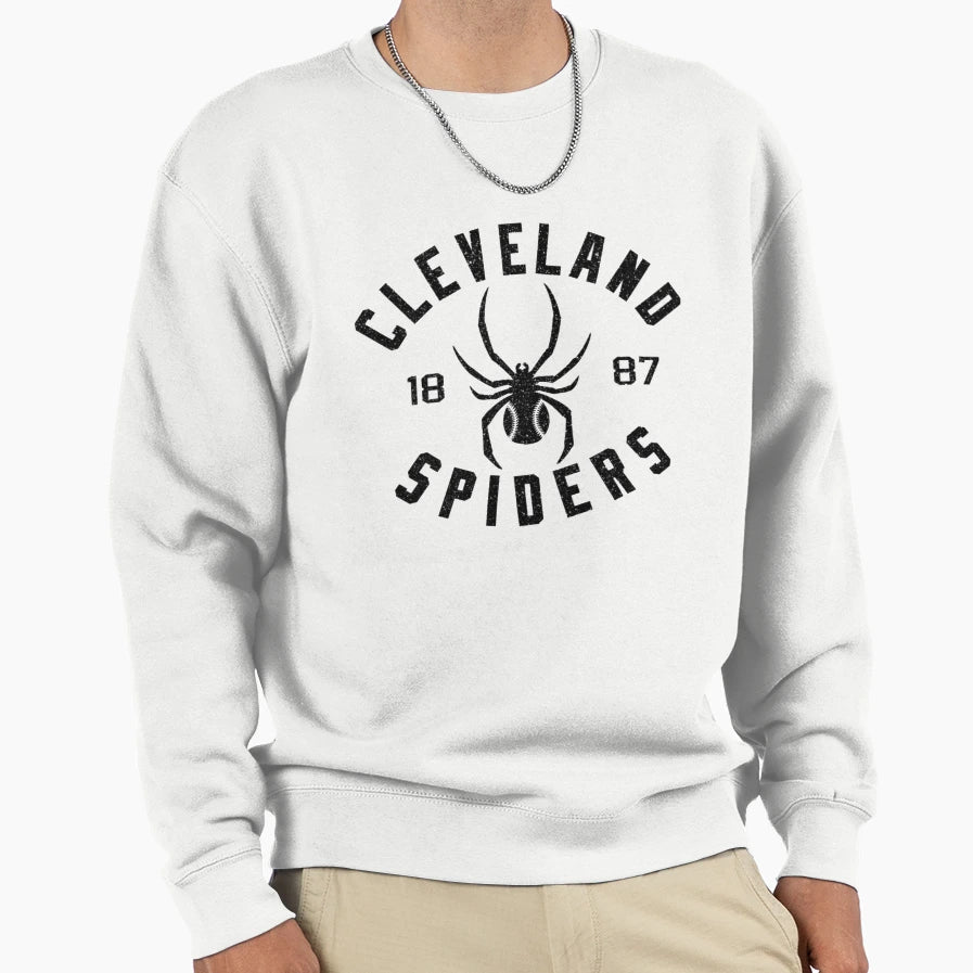 Cleveland Spiders 1887 Baseball Logo Sweatshirt - Trendy Graphic Men Women - T-Shirt, Sweatshirt, Hoodie