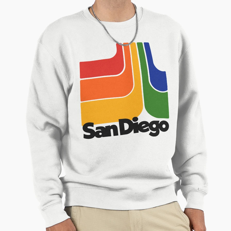 San Diego Sweatshirt - Minimalist Print Men Women - T-Shirt, Sweatshirt, Hoodie