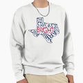 Deep Heart Texas Sweatshirt - Minimalist Print Men Women - T-Shirt, Sweatshirt, Hoodie
