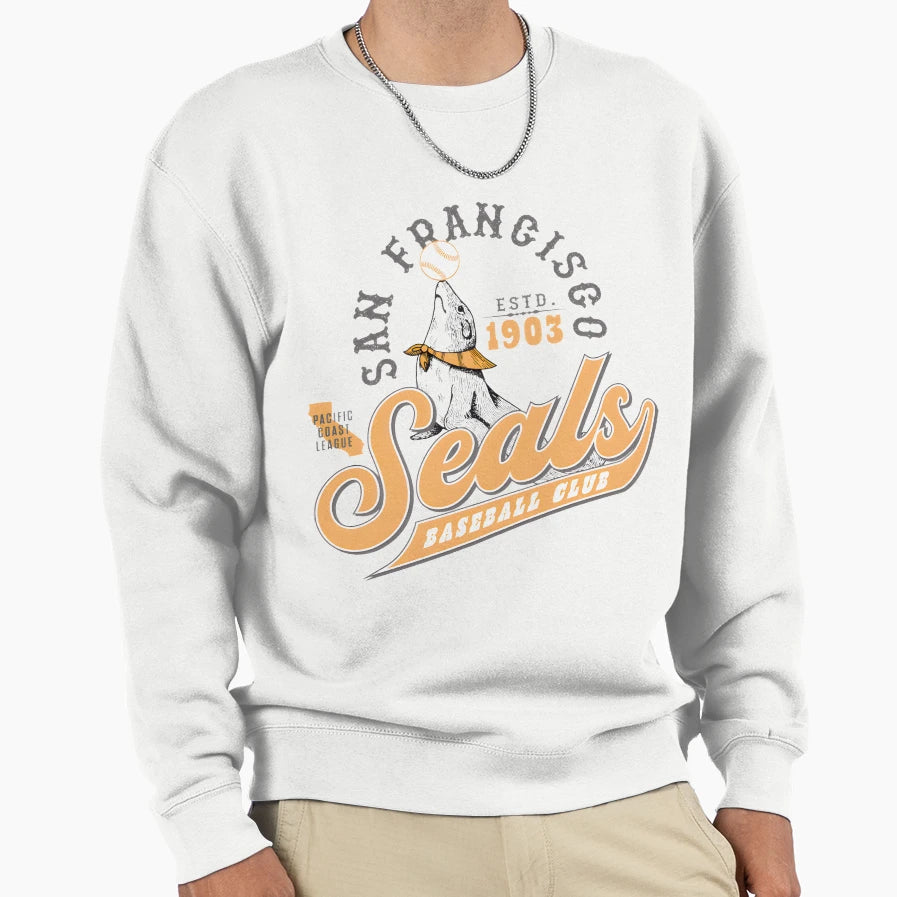 San Francisco Seals Est 1903 Sweatshirt - Aesthetic Graphic for Adults - T-Shirt, Sweatshirt, Hoodie