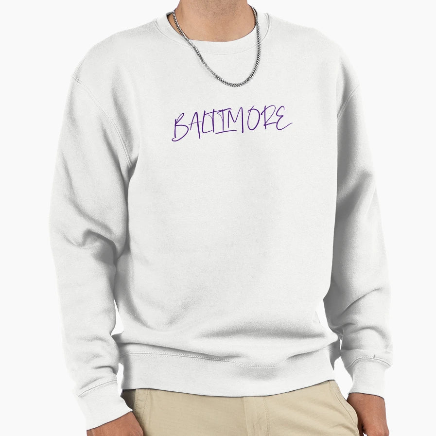 Baltimore Sweatshirt - Custom Art Print for Adults - T-Shirt, Sweatshirt, Hoodie