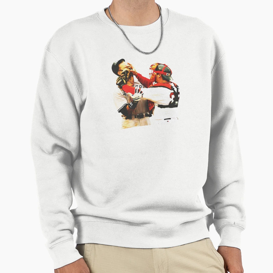 Jason Varitek Arod Sepia Red Sox Fan Mlb Sweatshirt - Graphic Print Unisex - T-Shirt, Sweatshirt, Hoodie