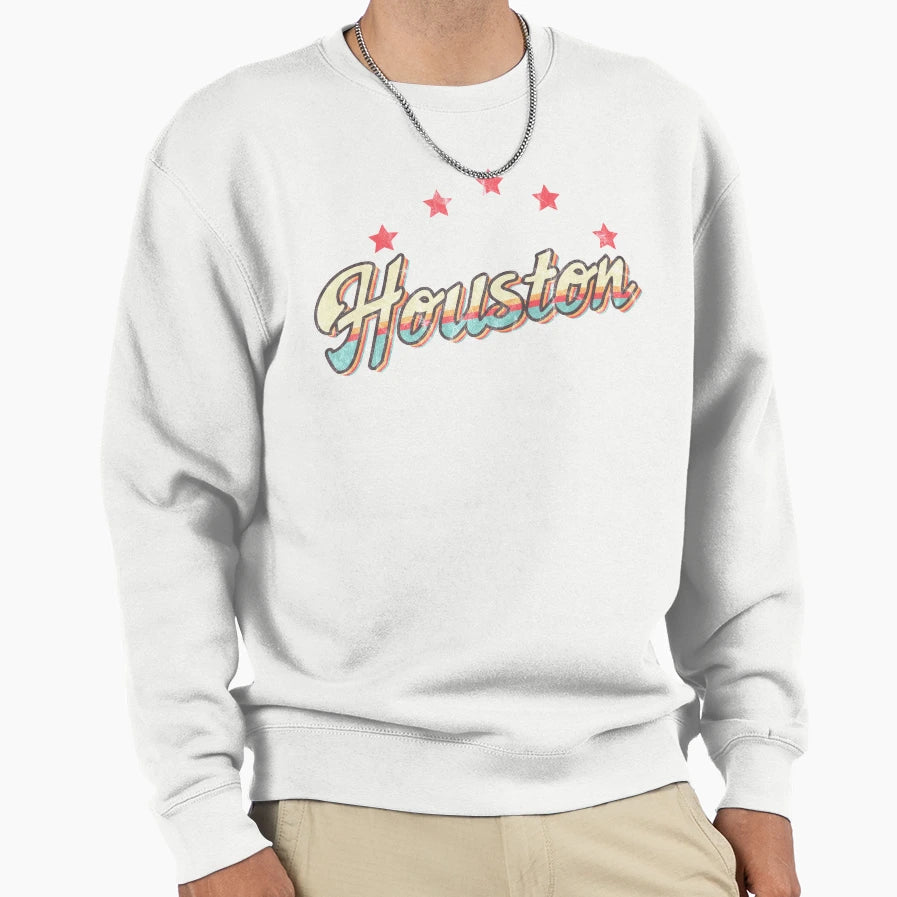 Houston Sweatshirt - Trendy Graphic for Adults - T-Shirt, Sweatshirt, Hoodie