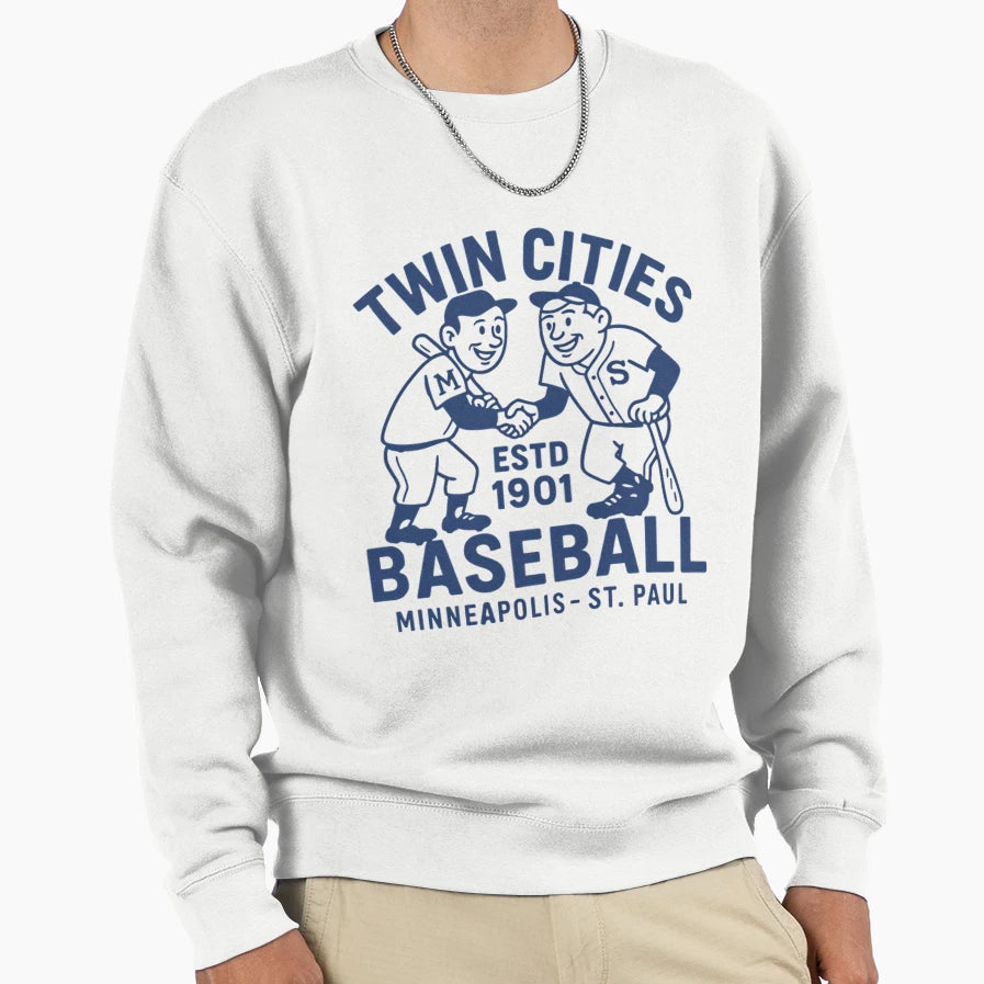 Minnesota Baseball Sweatshirt - Aesthetic Graphic for Adults - T-Shirt, Sweatshirt, Hoodie