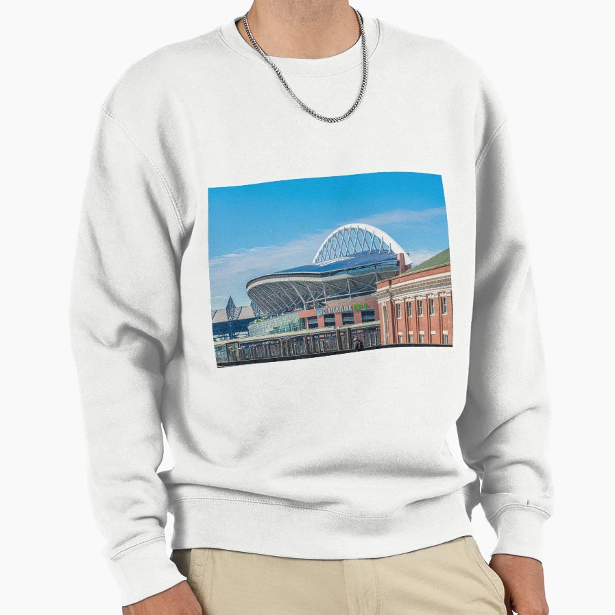 Century Link Field Sweatshirt - Aesthetic Graphic Men Women - T-Shirt, Sweatshirt, Hoodie