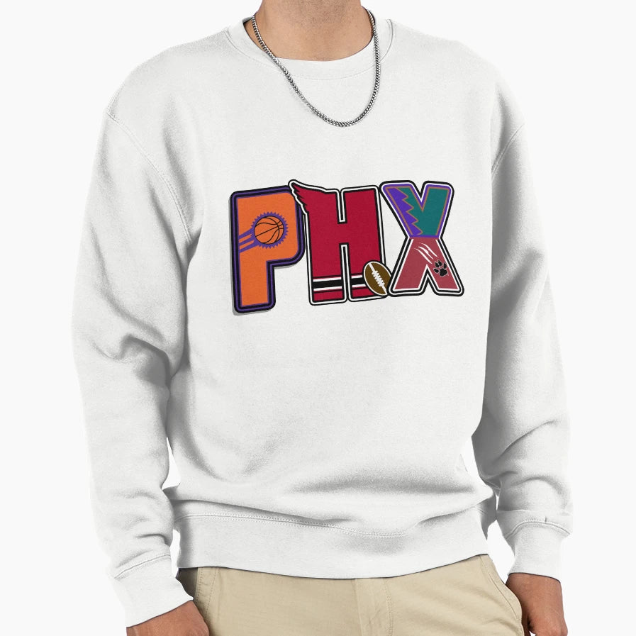 Phx City Sweatshirt - Trendy Graphic Men Women - T-Shirt, Sweatshirt, Hoodie