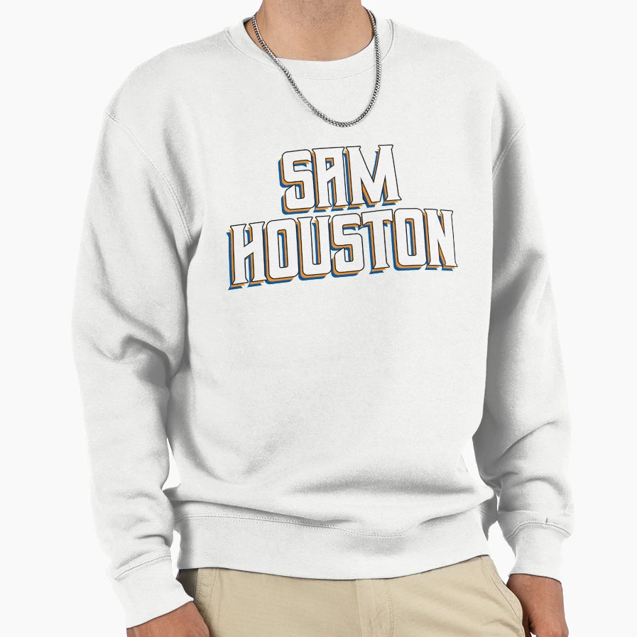 Shsu Sam Houston State University Sweatshirt - Custom Art Print Unisex - T-Shirt, Sweatshirt, Hoodie