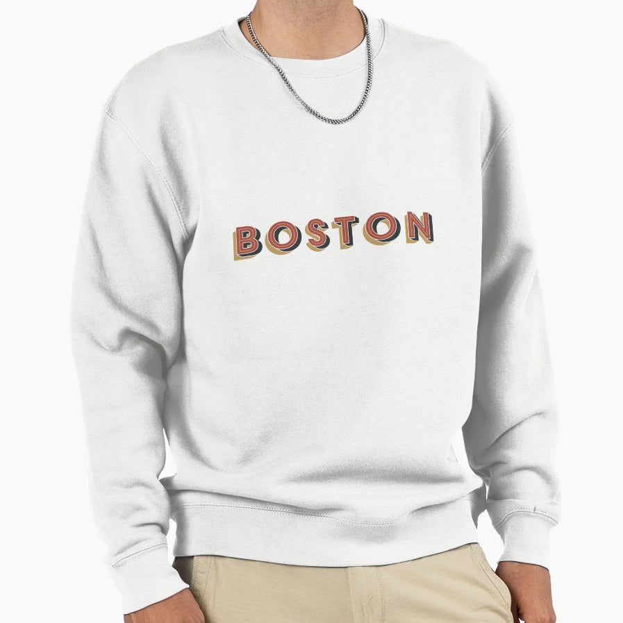 Boston Sweatshirt - Novelty Apparel for Adults - T-Shirt, Sweatshirt, Hoodie