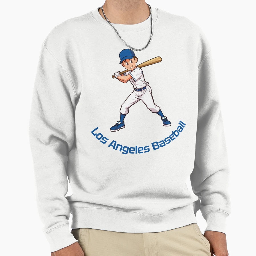 Player Baseball Uniform Sweatshirt - Novelty Apparel for Adults - T-Shirt, Sweatshirt, Hoodie