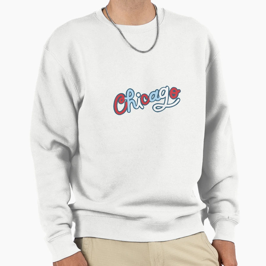 Chicago Illinois Sweatshirt - Custom Art Print for Adults - T-Shirt, Sweatshirt, Hoodie