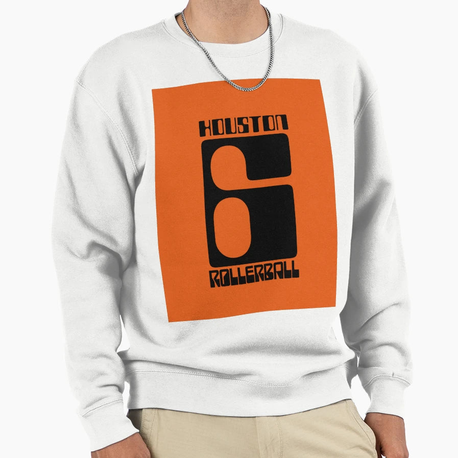 Rollerball Houston Number 6 1975 Extra Sweatshirt - Trendy Graphic Unisex - T-Shirt, Sweatshirt, Hoodie