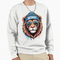 Detroit Lion Sweatshirt - Minimalist Print Men Women - T-Shirt, Sweatshirt, Hoodie