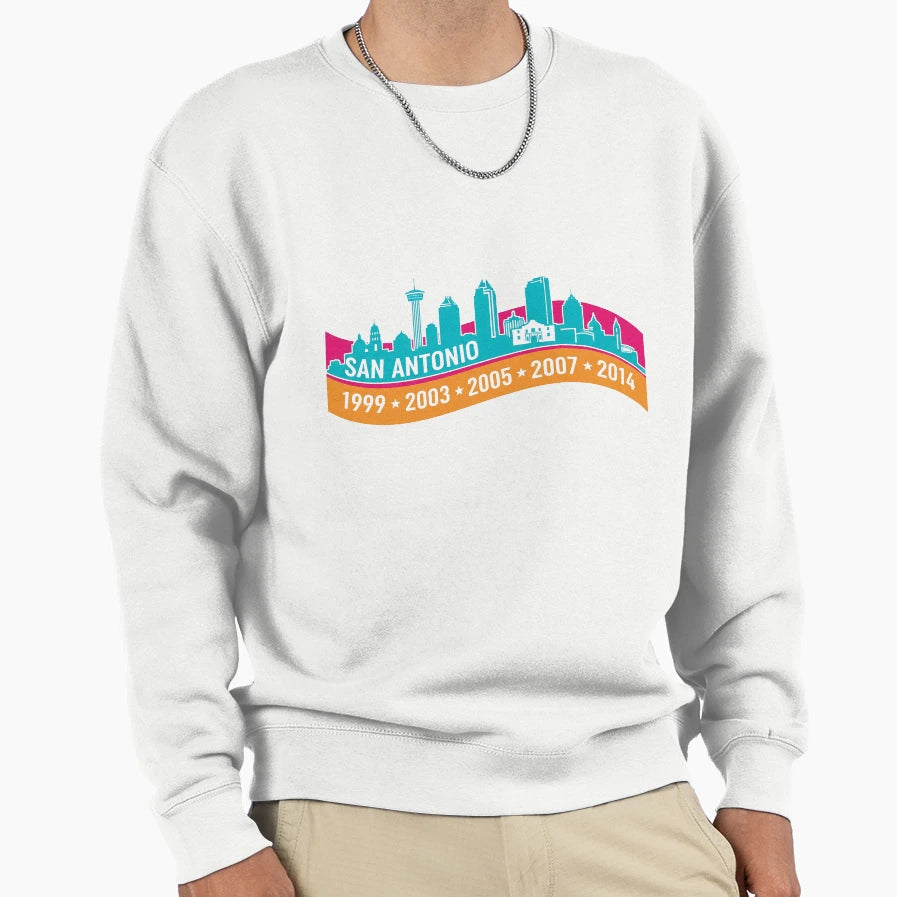 San Antonio Basketball Sweatshirt - Fun Novelty Design Unisex - T-Shirt, Sweatshirt, Hoodie