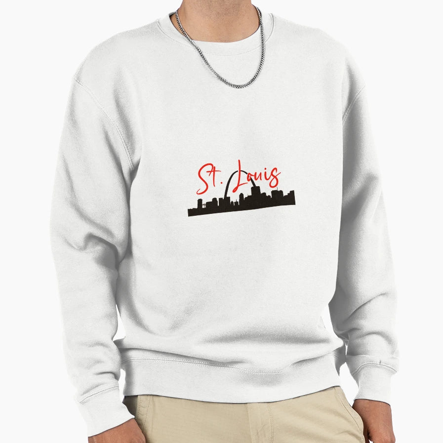 St Louis Sweatshirt - Novelty Apparel for Adults - T-Shirt, Sweatshirt, Hoodie