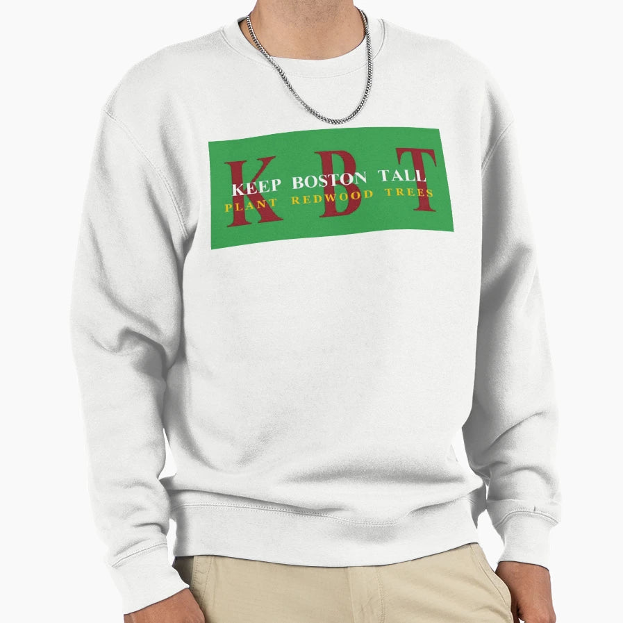 Keep Boston Tall Redwood Trees Sweatshirt - Unique Graphic for Adults - T-Shirt, Sweatshirt, Hoodie