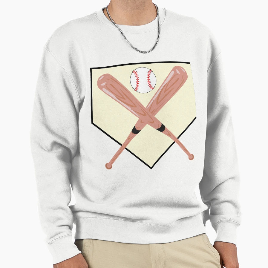 Baseball Sweatshirt - Fun Novelty Design Men Women - T-Shirt, Sweatshirt, Hoodie