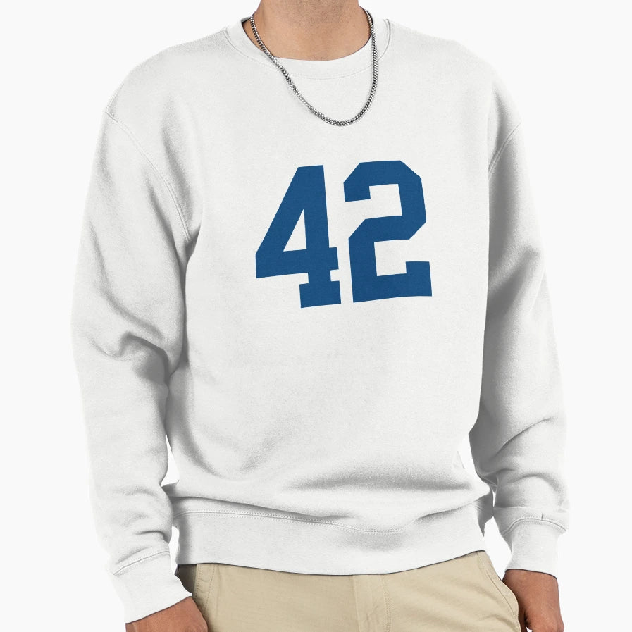 Jackie Robinson 42 Tribute Sweatshirt - Streetwear Style Men Women - T-Shirt, Sweatshirt, Hoodie
