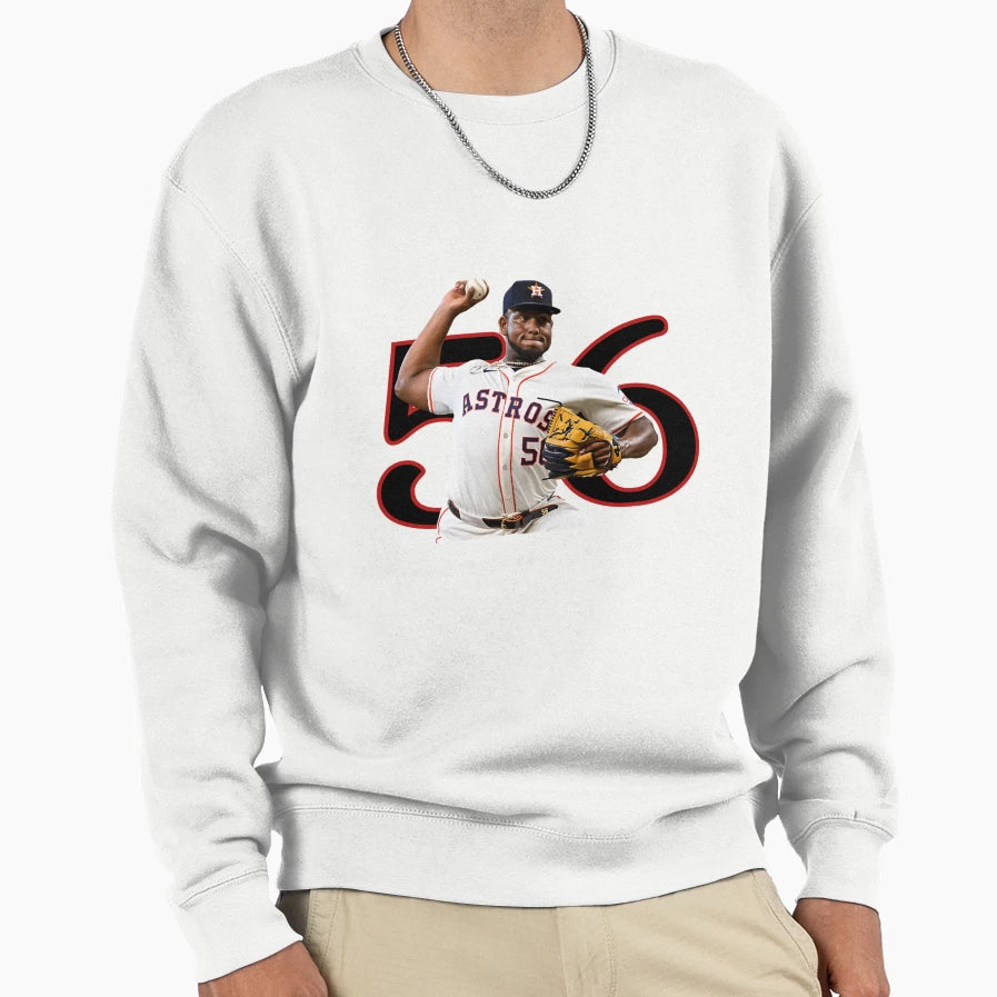 Ronel Blanco Astros Baseball Player Sweatshirt - Graphic Print Unisex - T-Shirt, Sweatshirt, Hoodie